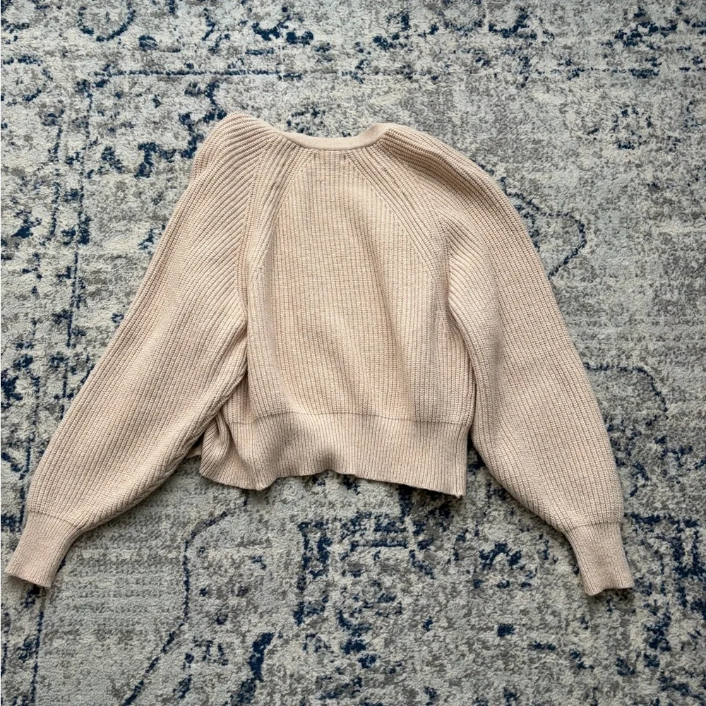 Mango Beige Cardigan Sweater - Picture 4 of 4